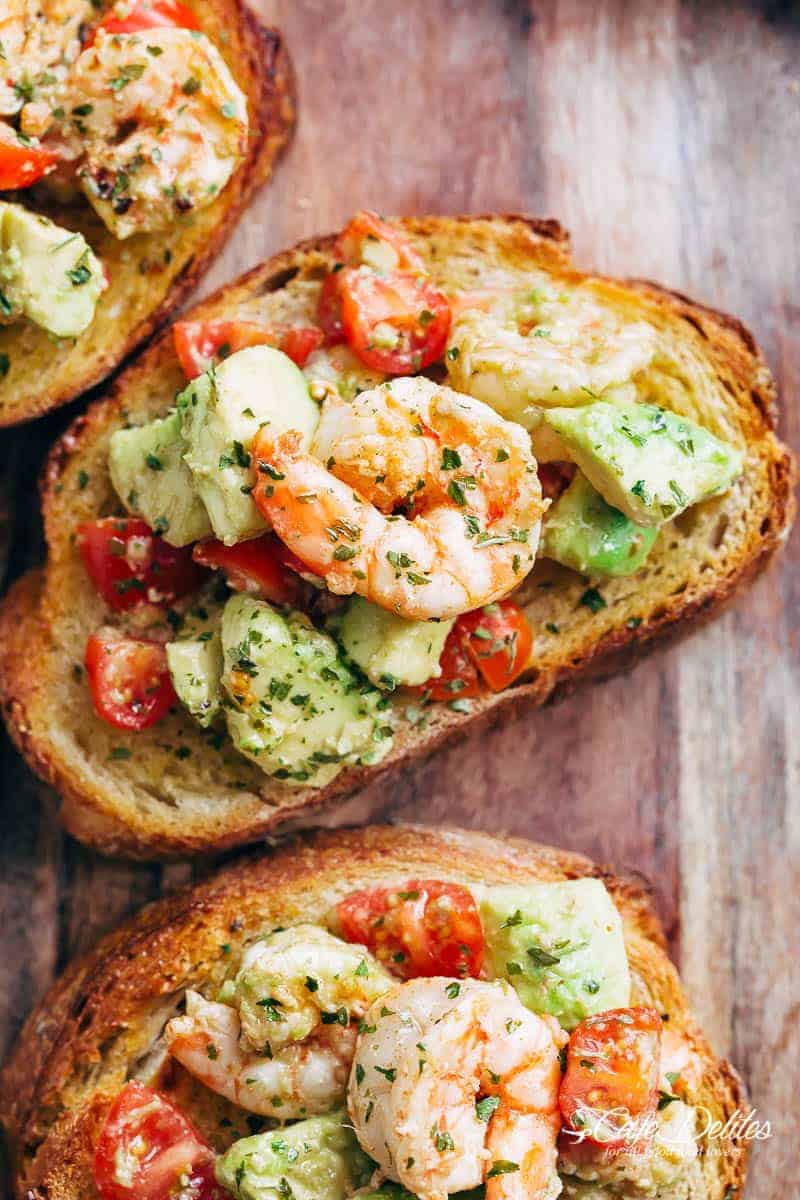The Ultimate Shrimp Avocado Garlic Bread for Any Meal